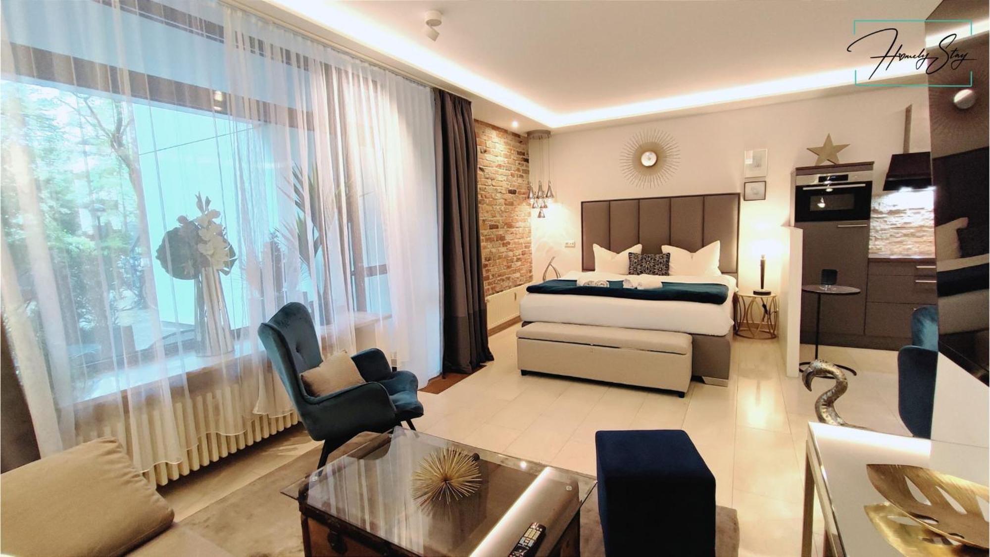 Apartment Homely P1 - Elegant Self-check-in Studio-apartment In With Kitchen And Washing Machine *