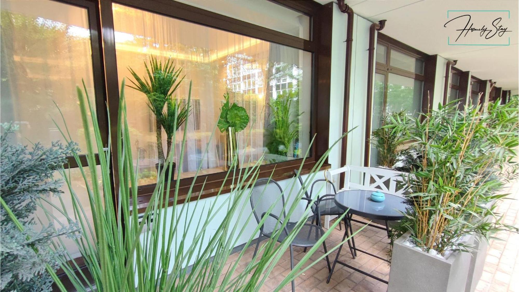Homely P1 - Elegant Self-check-in Studio-apartment In With Kitchen And Washing Machine München